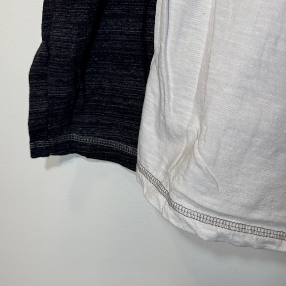 Men's Black and White Hoodie - Picture 6 of 8